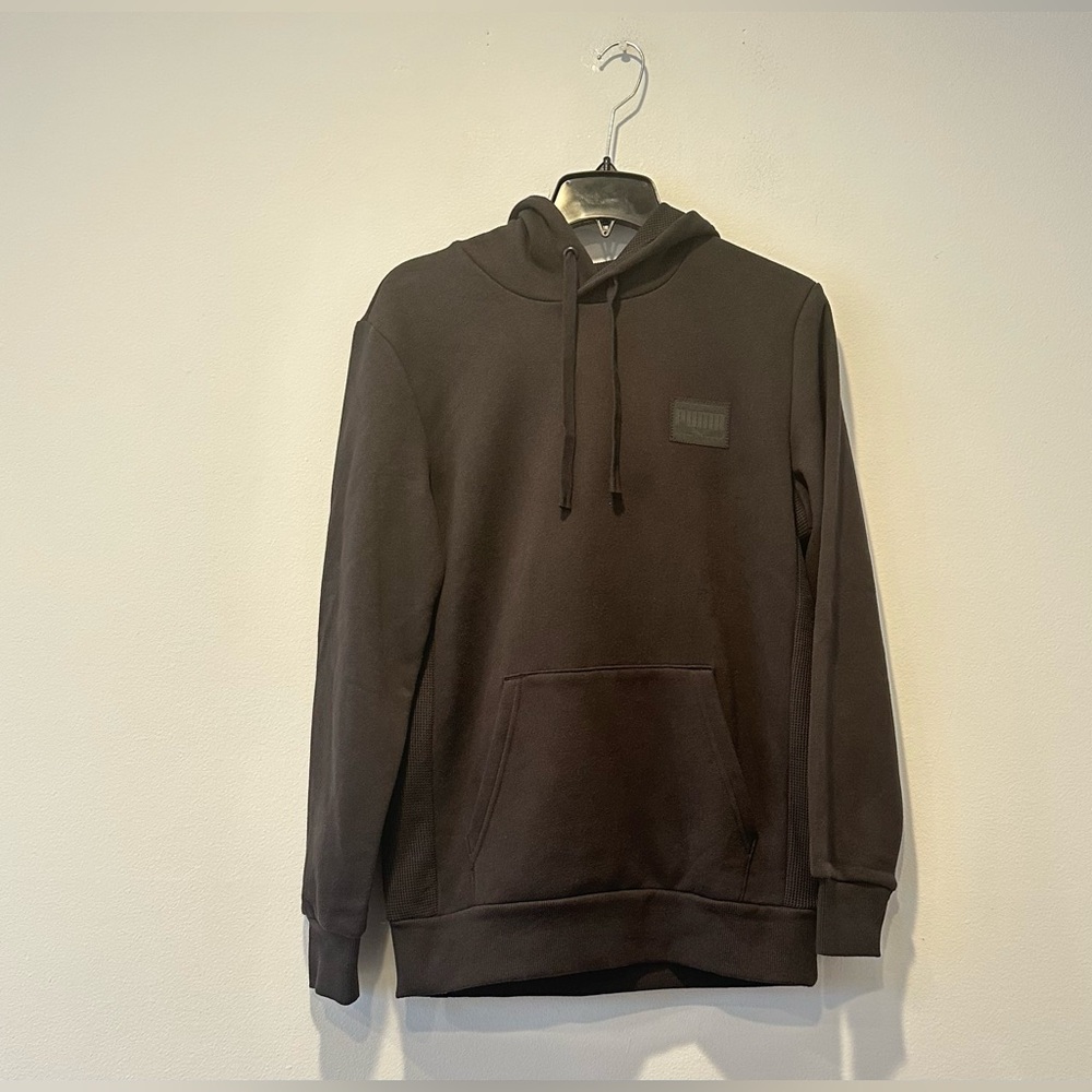 PUMA Men's Pullover Regular Fit Kangaroo Pocket Hoodie - Picture 6 of 7